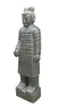 Product image 3 of the product “Warrior standing with left hand up, ca 175cm, antique finish Left Hand Up | Antique Finish”